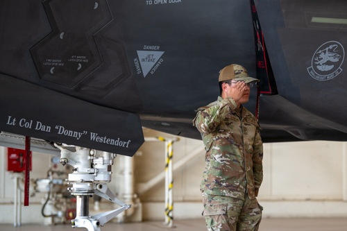 52nd Fighter Squadron Change of Command