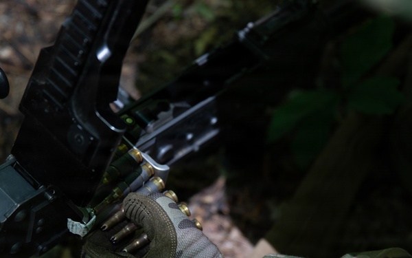 1-150th Calvary Regiment trains infantry skills during annual training