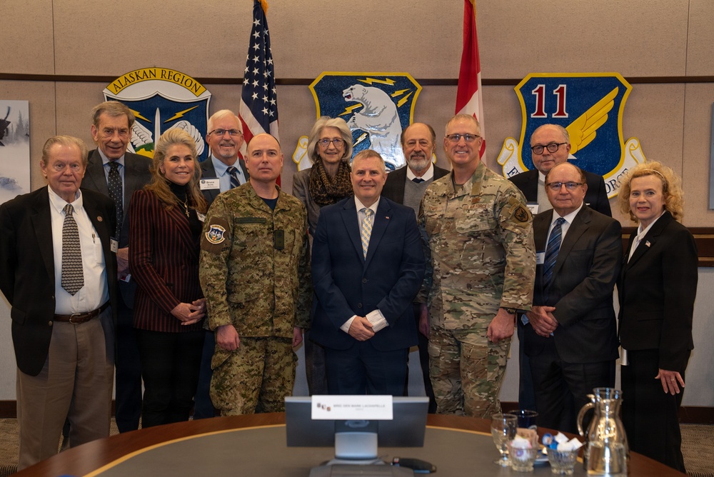 Defense Orientation Conference Association members visit JBER
