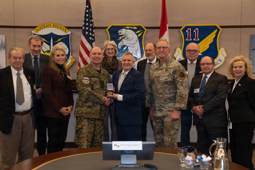 Defense Orientation Conference Association members visit JBER