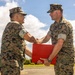 Master Gunnery Sgt. Gene Collins retires