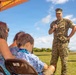 Master Gunnery Sgt. Gene Collins retires