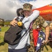 Master Gunnery Sgt. Gene Collins retires