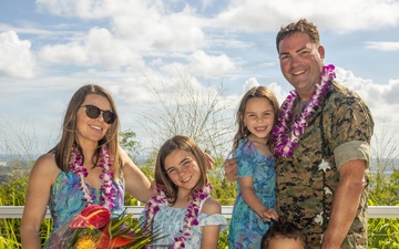Master Gunnery Sgt. Gene Collins retires