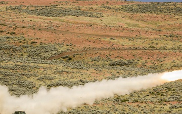 Bravo Battery, 1st Battalion, 94th Field Artillery Regiment, 17th Field Artillery Brigade fires HIMARS as part of Exercise Tiger Balm 2026
