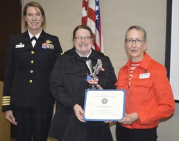 MOAA Junior Officer of Year recognition for Naval Hospital Bremerton MSC officer