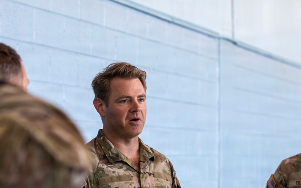 218th Maneuver Enhancement Brigade hosts a Combat Water Survival Test on Fort Gordon