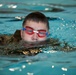 218th Maneuver Enhancement Brigade hosts a Combat Water Survival Test on Fort Gordon