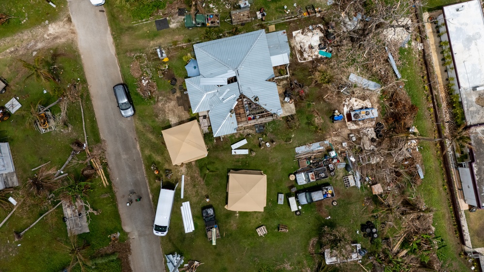 NMCB 1 Supports Roofing Mission in Tinian