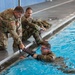 218th Maneuver Enhancement Brigade hosts a Combat Water Survival Test on Fort Gordon