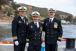 USS Santa Fe Holds Change of Command
