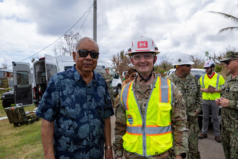 NMCB 1 Supports Roofing Mission in Tinian