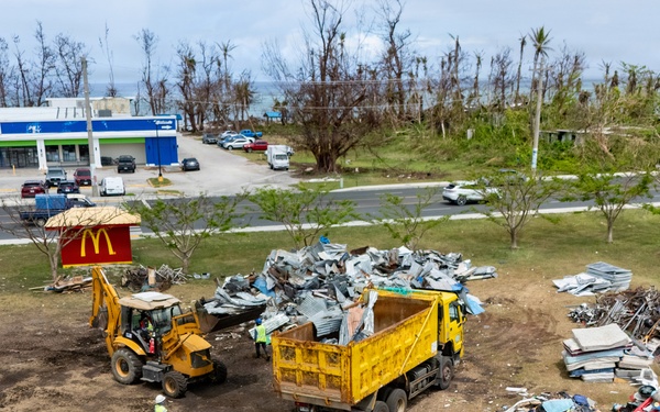 Debris Removal is Underway