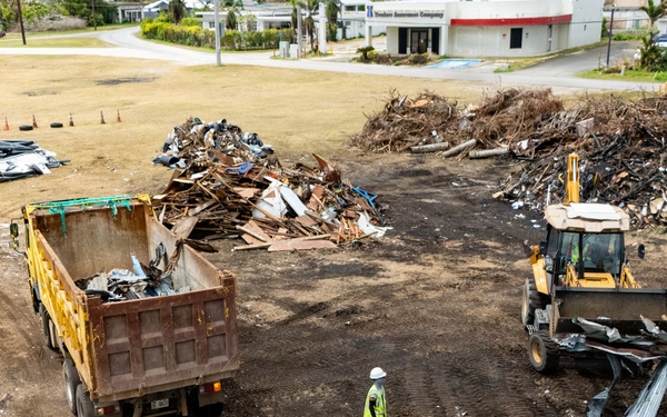 Debris Removal is Underway