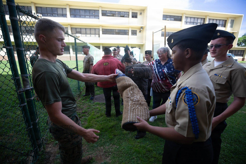 Damonte Ranch NJROTC Visit MCBH