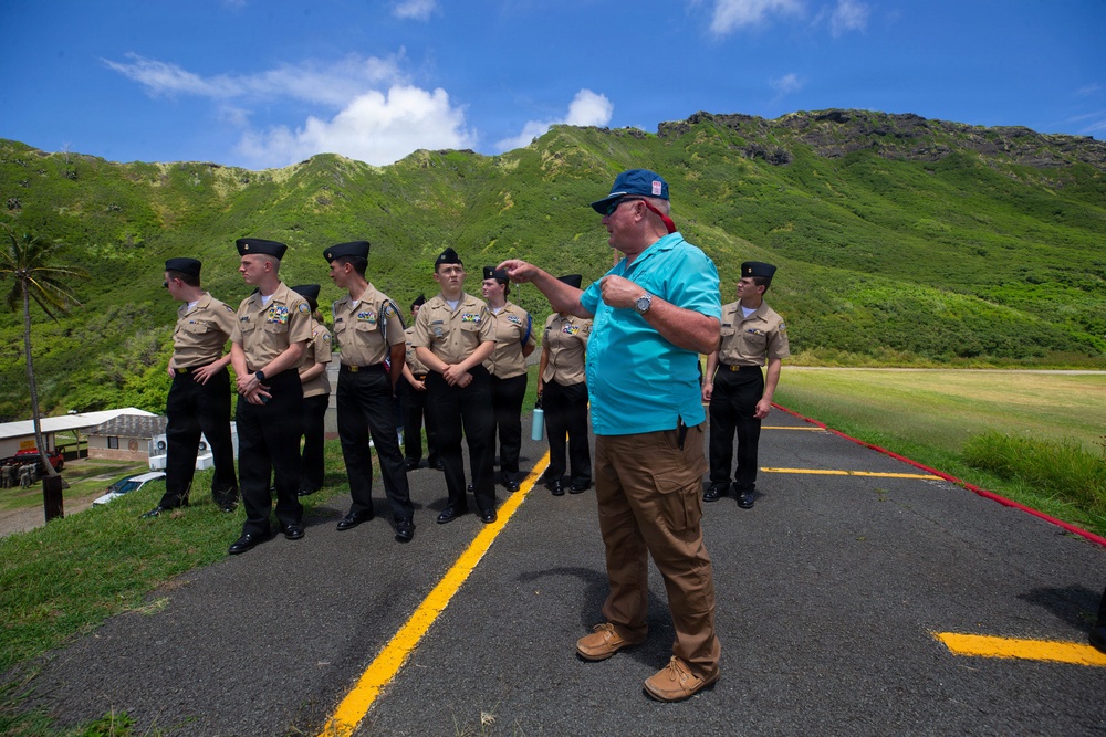 Damonte Ranch NJROTC Visit MCBH