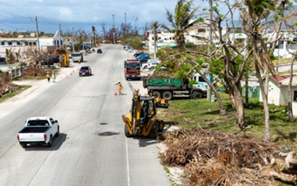 Clearing the Way Along Beach Road