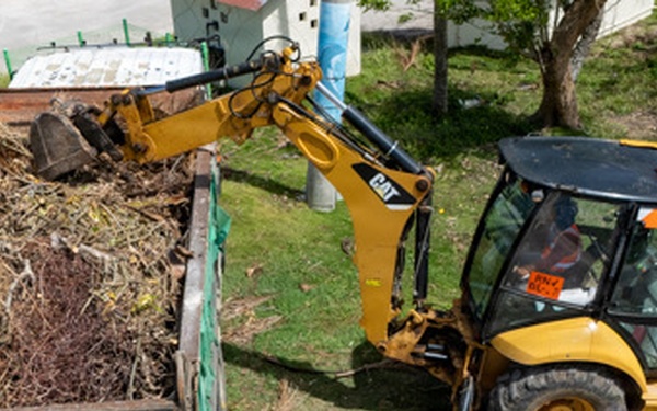 Clearing the Way Along Beach Road