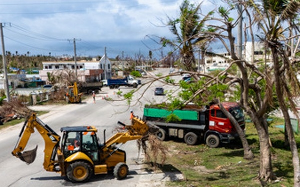 Clearing the Way Along Beach Road