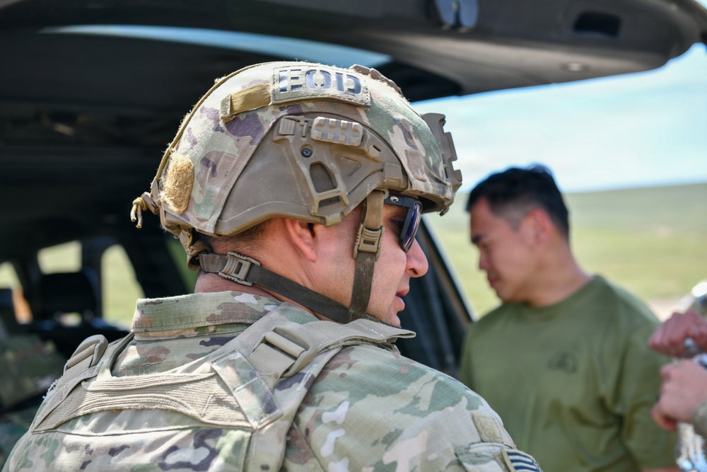 EOD training operation between U.S. and Singapore during Exercise Tiger Balm 2026