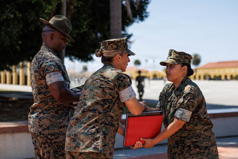 Recruit Training Regiment Awards Ceremony