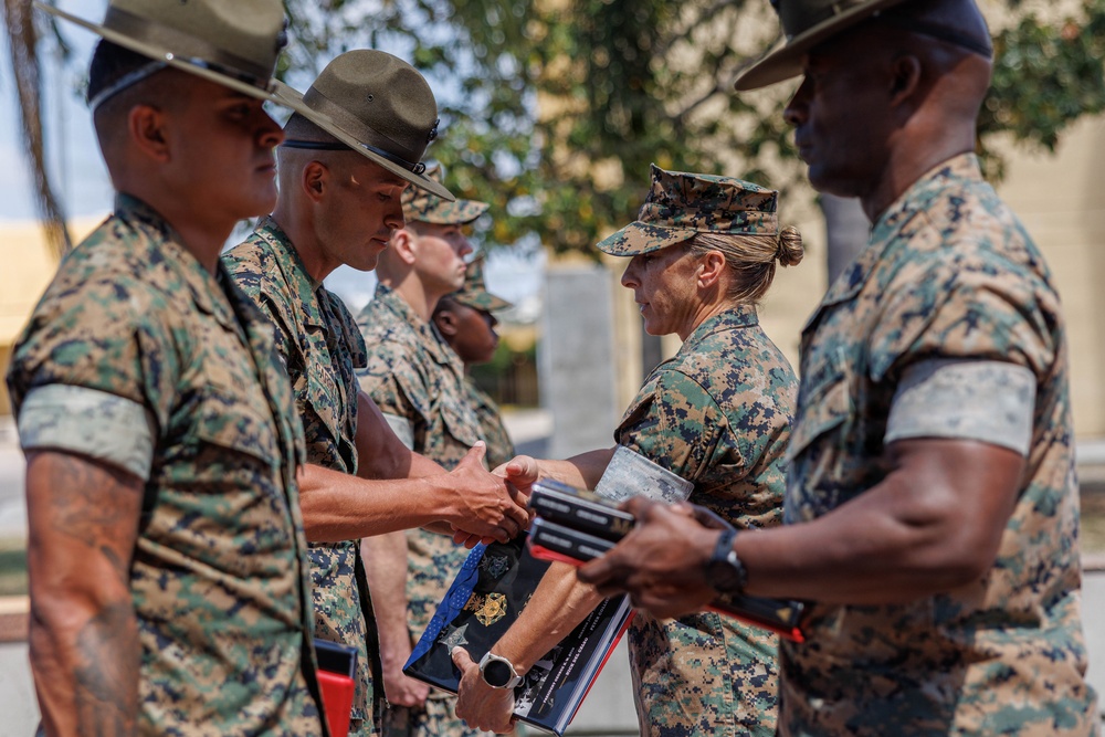 Recruit Training Regiment Awards Ceremony
