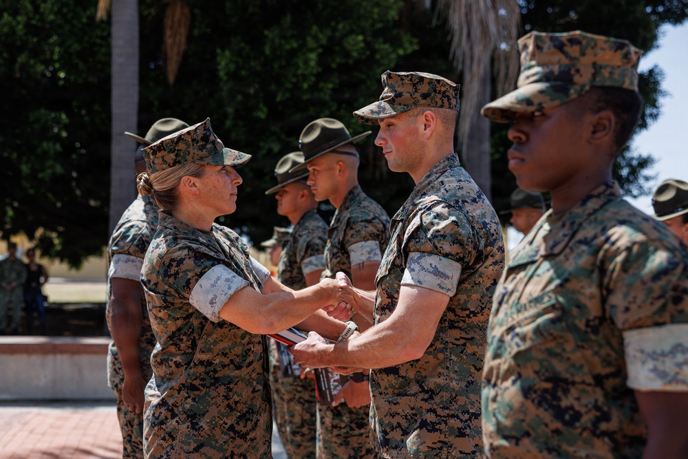 Recruit Training Regiment Awards Ceremony