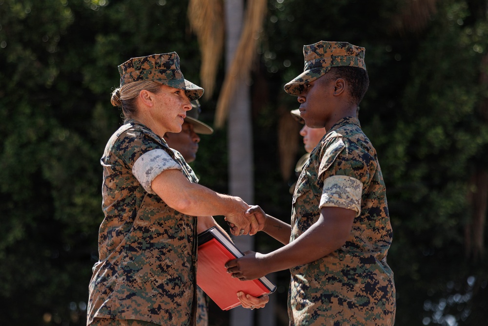 Recruit Training Regiment Awards Ceremony