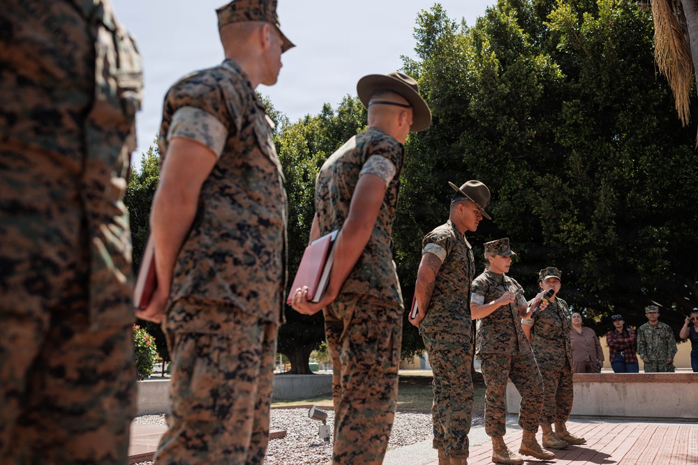 Recruit Training Regiment Awards Ceremony