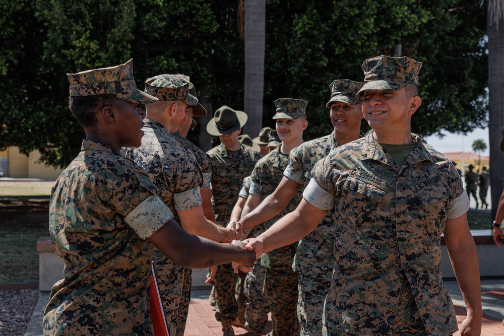 Recruit Training Regiment Awards Ceremony