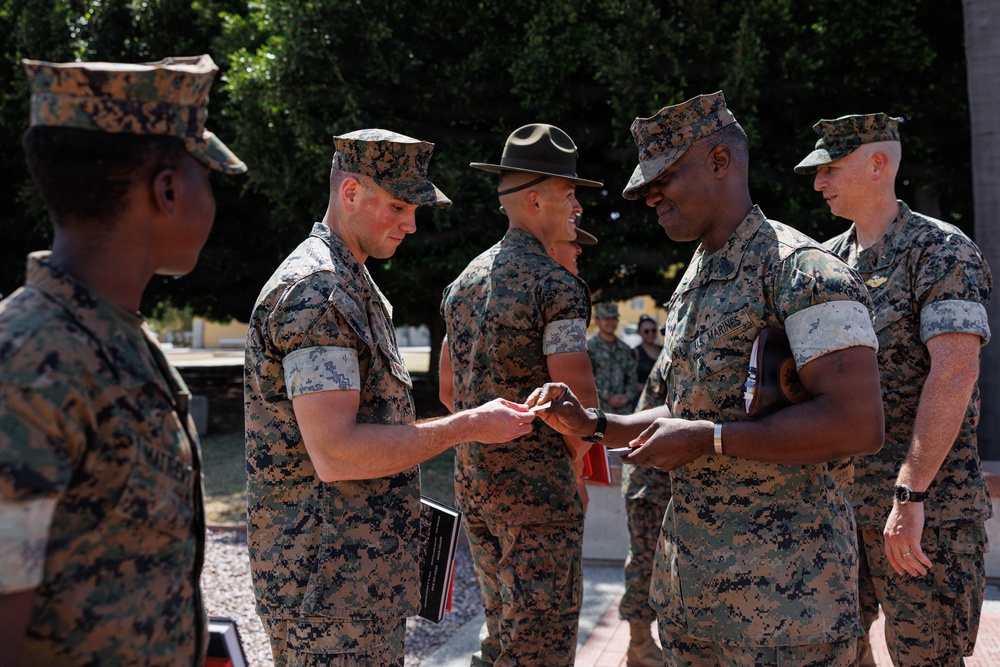 Recruit Training Regiment Awards Ceremony