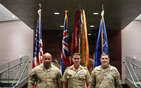 3d MDTF, 94th AAMDC leaders meet with Australian Chief of Army