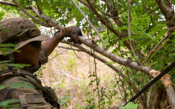 Salaknib 2026: 2-35 Infantry ‘Cacti’ establishes mortar position during JPMRC-X