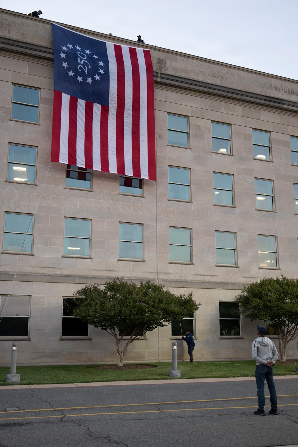 Betsy Ross 250 Flag - Armed Forces Day