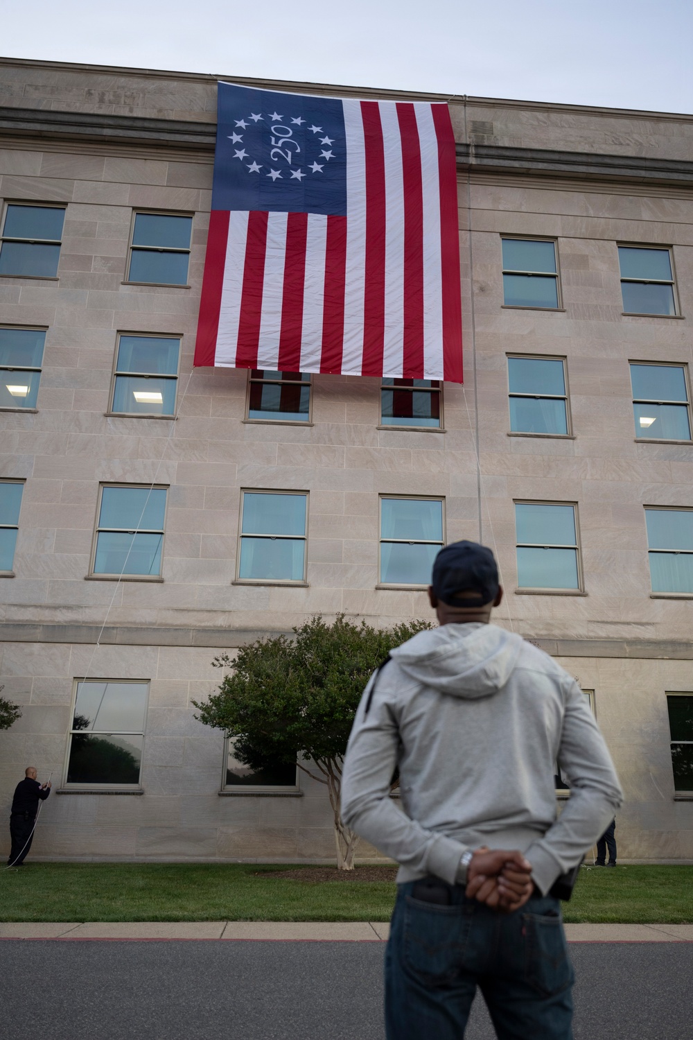 Betsy Ross 250 Flag - Armed Forces Day