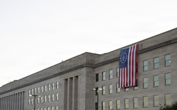 Betsy Ross 250 Flag - Armed Forces Day