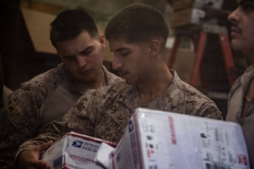 Mail Call, Daily Operations Aboard USS Boxer