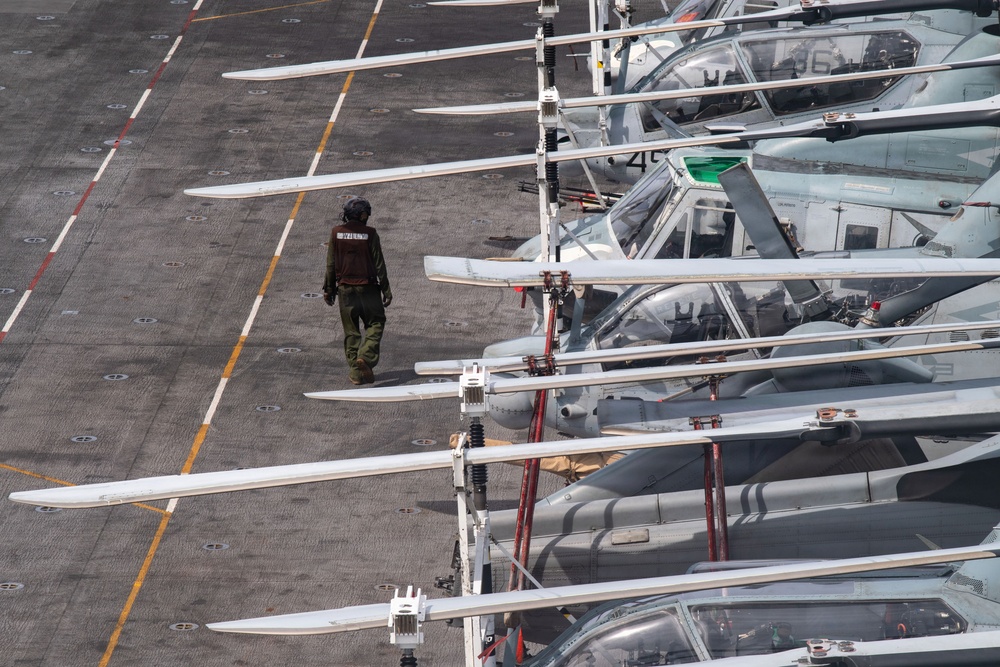 USS Boxer Conducts Flight Operations