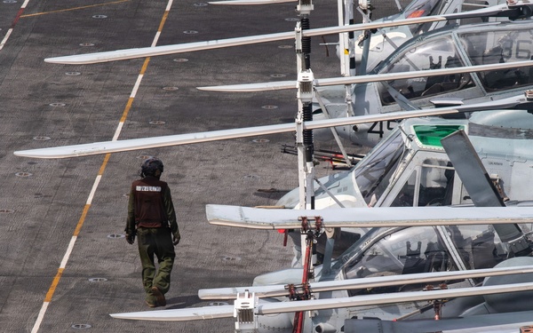 USS Boxer Conducts Flight Operations