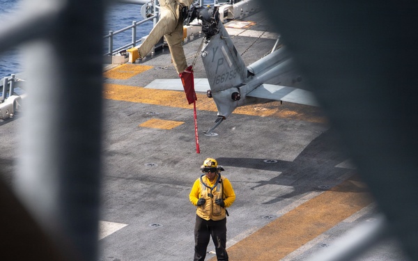 USS Boxer Conducts Flight Operations