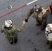 Rear Adm. Tom Shultz, commander, Task Force 76, visits USS Boxer