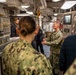 Rear Adm. Tom Shultz, commander, Task Force 76, visits USS Boxer