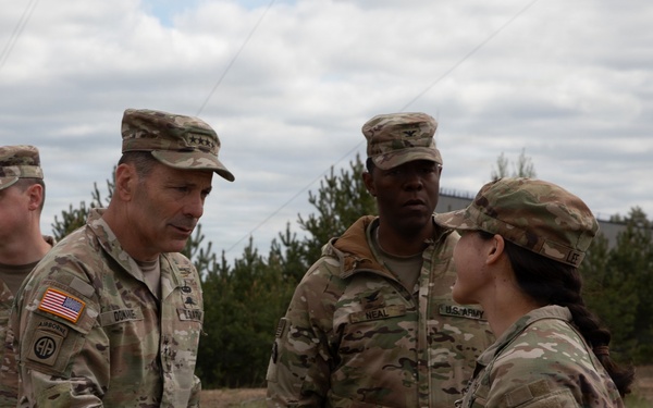 General Christopher T. Donahue visits Lithuania during Project Flytrap