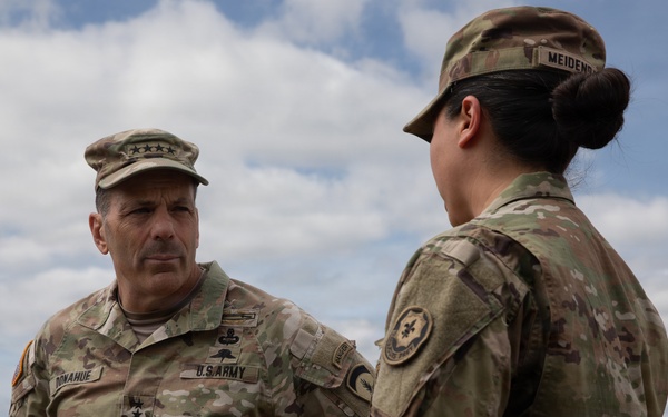 General Christopher T. Donahue visits Lithuania during Project Flytrap