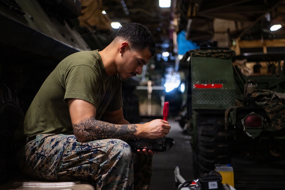 USS Boxer Conducts Daily Operations
