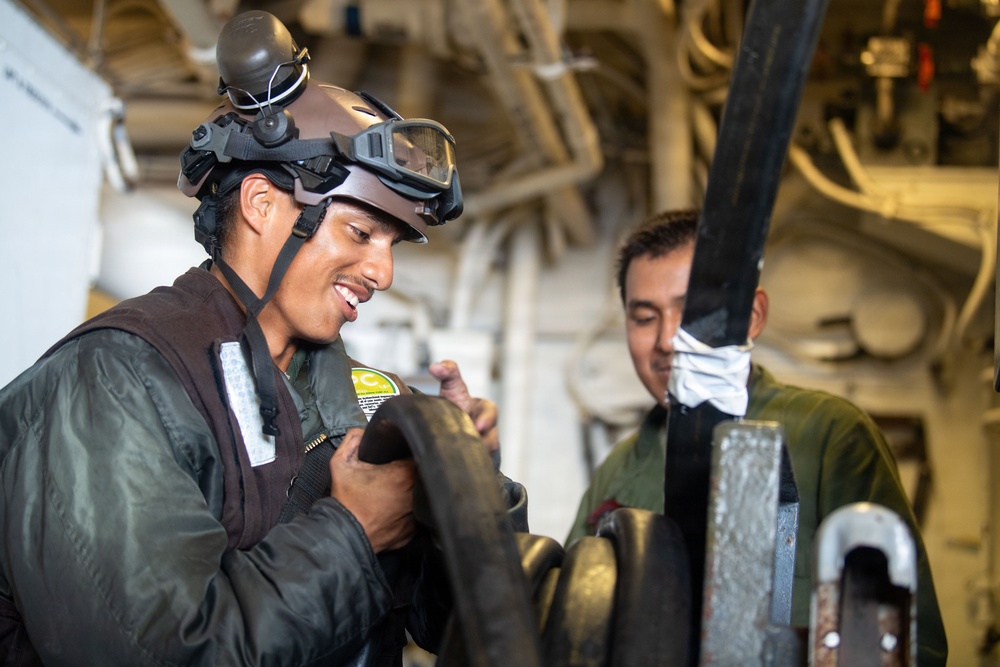 USS Boxer Conducts Daily Operations