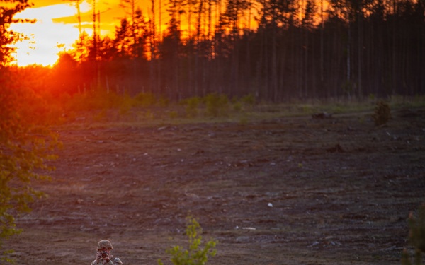 U.S. Army Soldiers conduct counter-unmanned aerial system live-fire testing during Project Flytrap