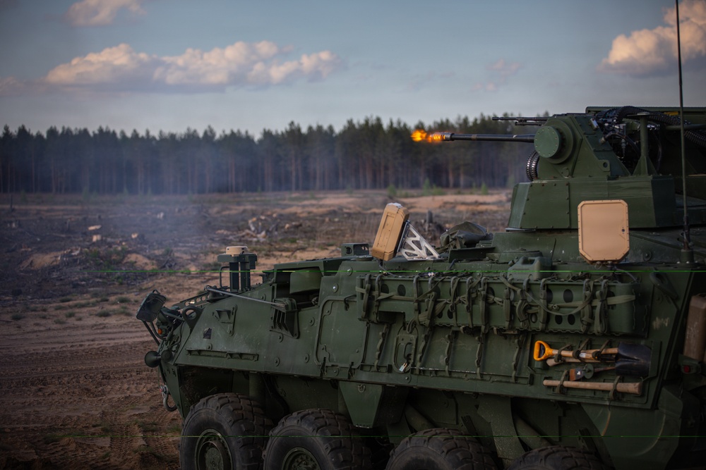 U.S. Army Soldiers conduct counter-unmanned aerial system live-fire testing during Project Flytrap