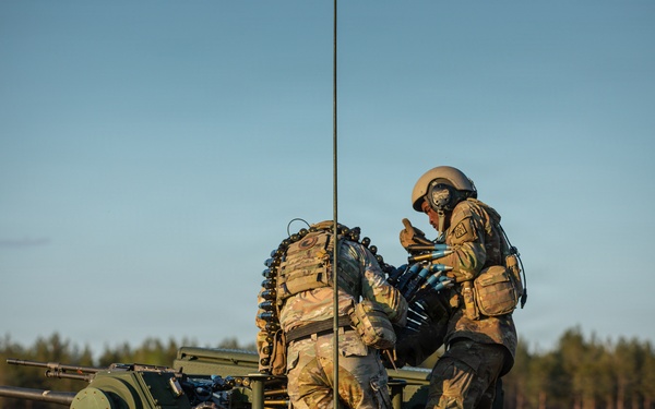 U.S. Army Soldiers conduct counter-unmanned aerial system live-fire testing during Project Flytrap