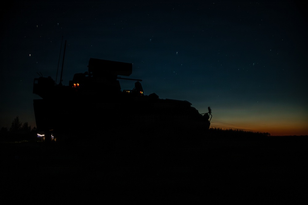 U.S. Army Soldiers conduct counter-unmanned aerial system live-fire testing during Project Flytrap